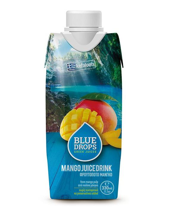 蓝依洛BlueDrops芒果汁(330ml)
