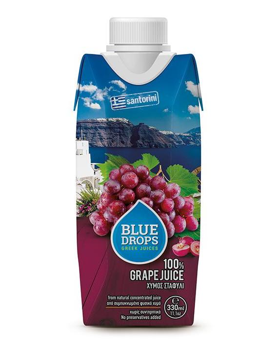 蓝依洛BlueDrops葡萄汁(330ml)