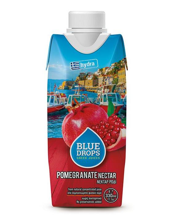 蓝依洛BlueDrops石榴汁(330ml)
