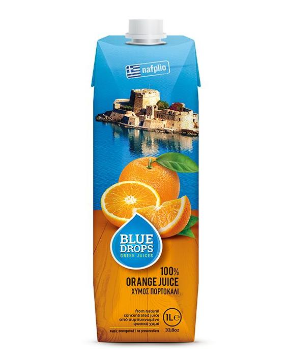 蓝依洛BlueDrops橙汁(1L)